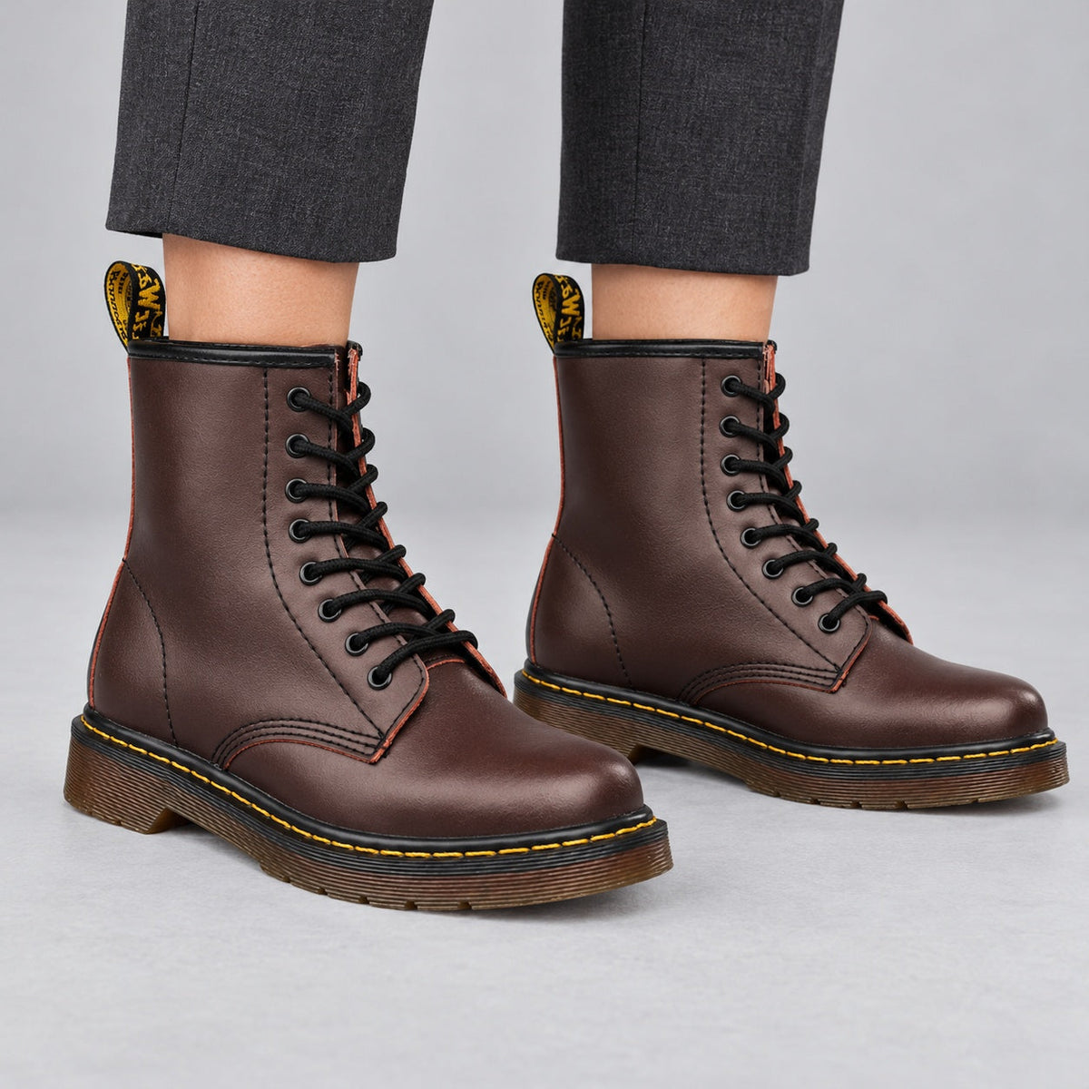 Marten lace-up ankle boots
