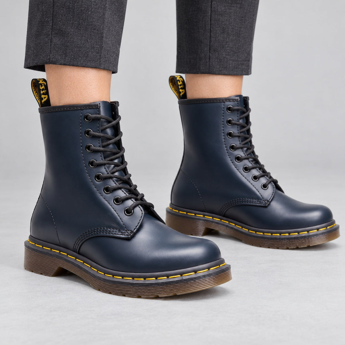 Marten lace-up ankle boots