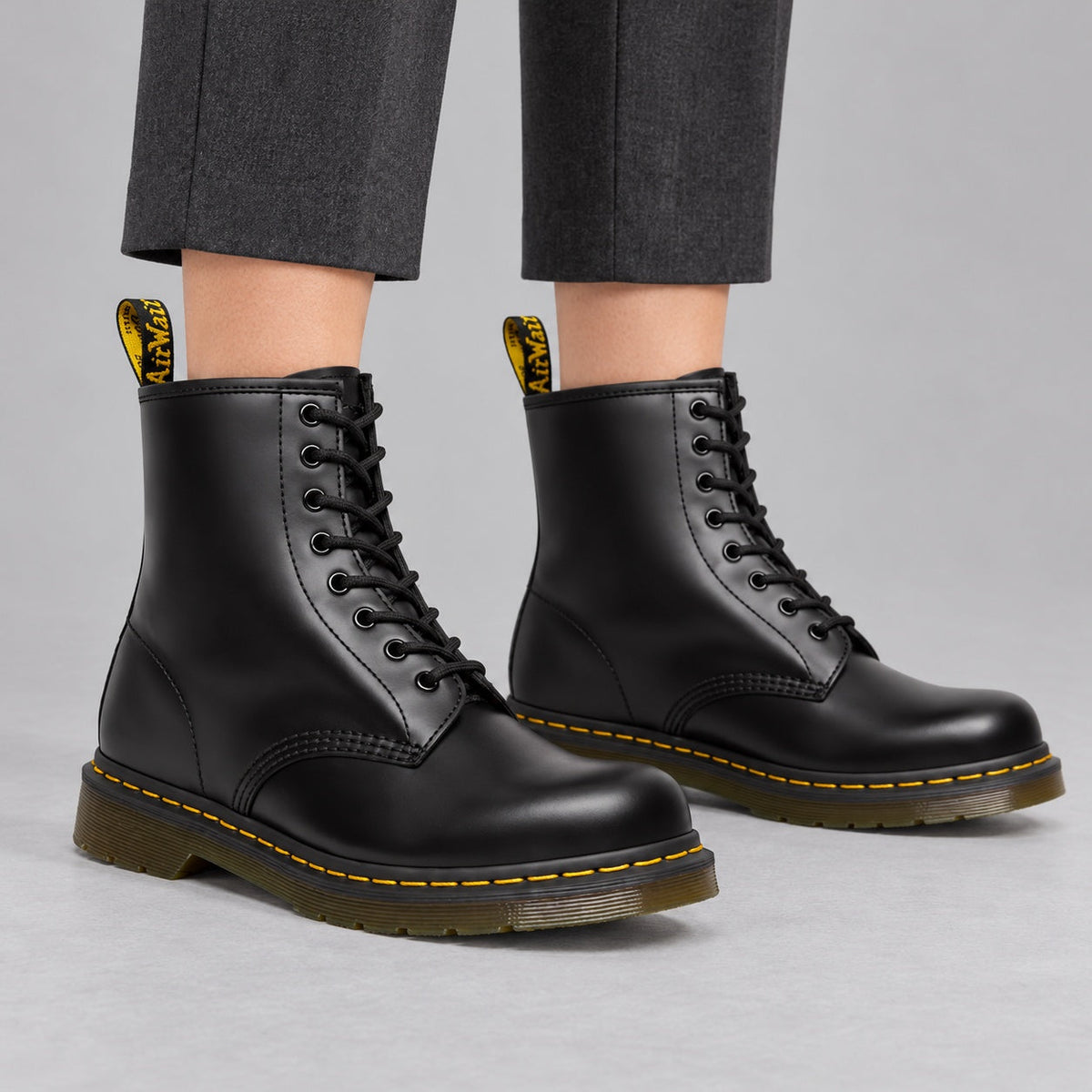 Marten lace-up ankle boots