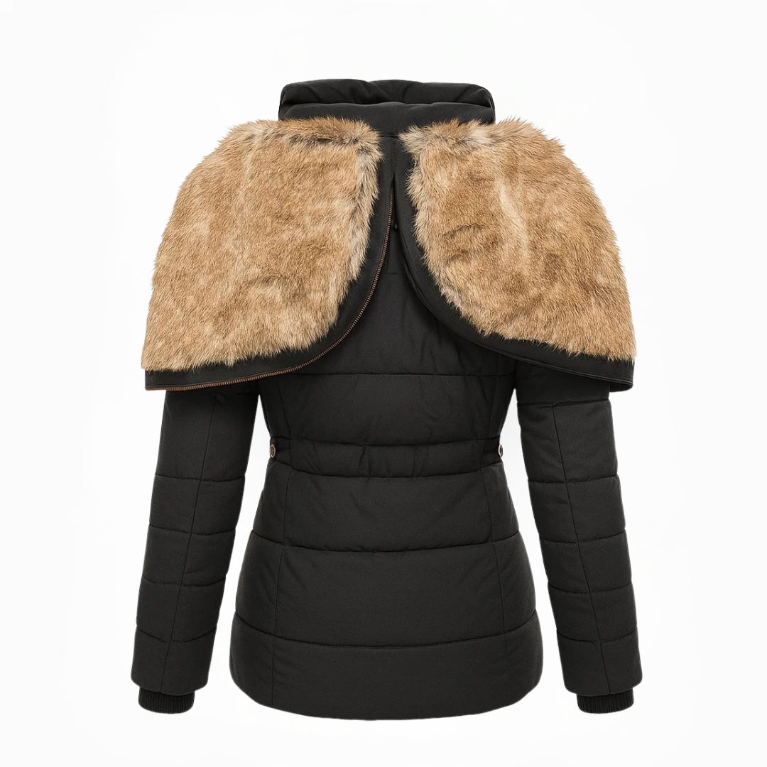 Maybelle hooded quilted winter coat