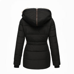 Maybelle hooded quilted winter coat