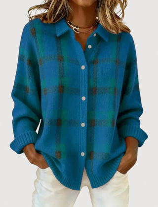 Elmsworth heritage check cardigan