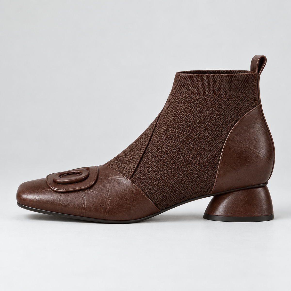 Opium leather-look ankle boots