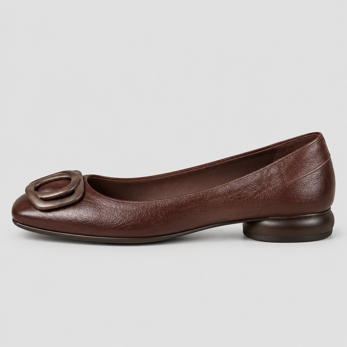 Opium Leather Flats