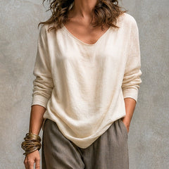 Simone layered wide-leg set