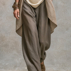 Simone layered wide-leg set