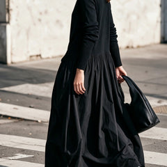 Sloane high neck pocket maxi dress