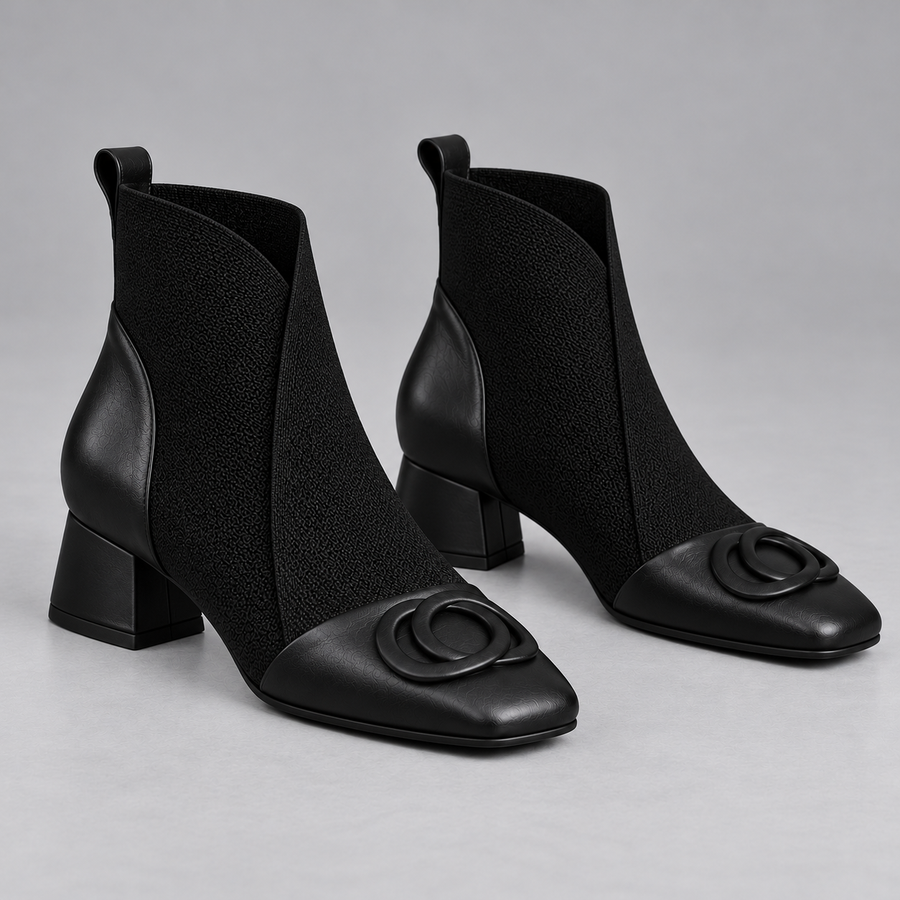Opium leather-look ankle boots