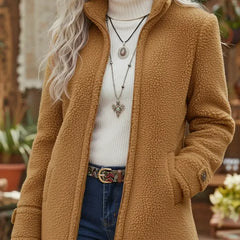 Carissa stand collar jacket